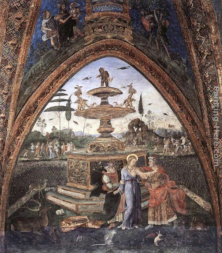 Bernardino Pinturicchio The Arithmetic
